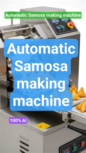 Automatic Samosa making machine #DreamScreenAI #aicreativity #aiworld #aiviralshorts