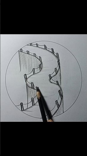 Easy Bridge drawing 🌁 | Step by step drawing Bridge | #bridge #drawing #drawingideas