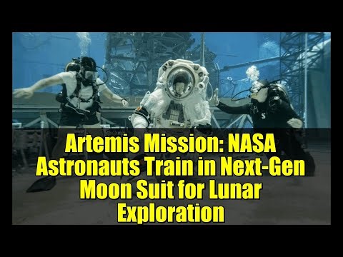 Artemis Mission: NASA Astronauts Train in Next-Gen Moon Suit for Lunar Exploration