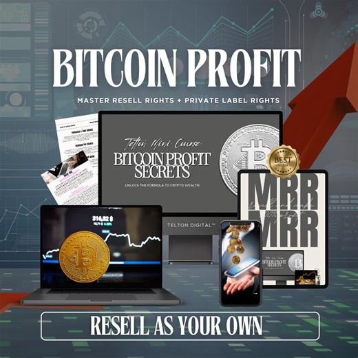 Bitcoin Profit Secrets Mini Course | Learn Bitcoin Basics & Investing | MRR   PLR - Etsy