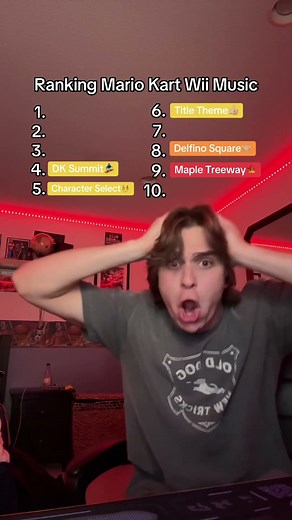 Ranking Mario Kart Wi Music🤝🏼