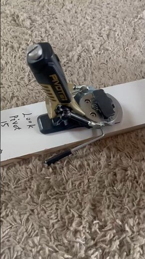 Look pivot binding #itrustlook #lookbindings