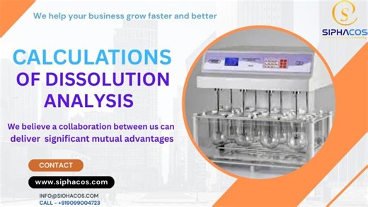 #137 SIPHACOS Calculations of Dissolution Analysis | Sanjay Kumar Sinh Ph. D. ✅