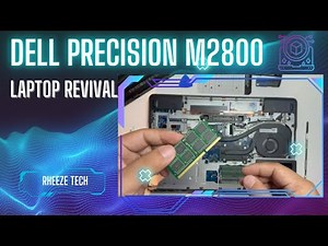 Reviving Dell Precision M2800 - Parts disassemble and installation