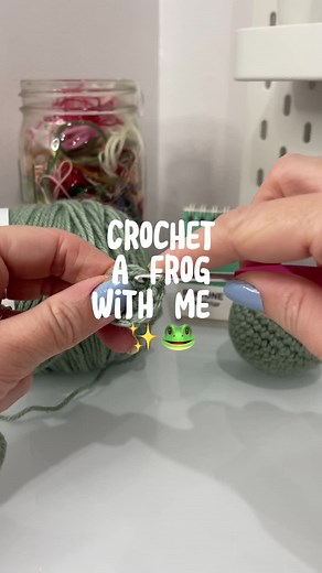 Crochet a Cute Frog with Me | Fun Crochet Tutorial
