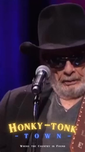 One of Merle Haggard’s rare appearances at the Opry 🎙️ | Honkytonktown