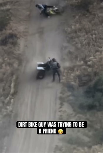 Dirt Bike guy was Trying to be a Friend 😅😂 #nationwidebikelife #bikelife #trails #offroad