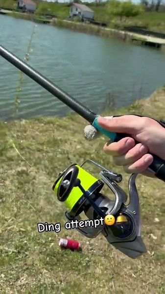Ding attempt 😕🛎️ #casting #tuition #carp #shorts DDAWNG Fishing
