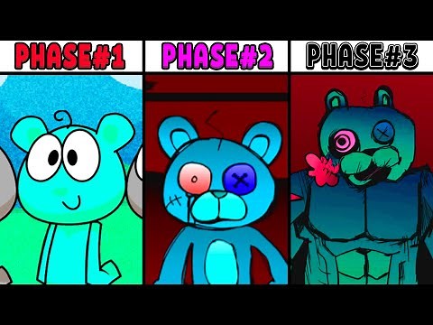 All Phases in Incredibox Sprunksters: Phase 1 VS Phase 2 VS Phase 3