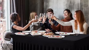 Smiry Spandex Tablecloth, Elastic Fitted Stretch Tablecloth for 6FT Rectangle Tables, Waterproof Washable Table Cover Skirt for Outdoor, Wedding, Banquet & Parties (Beige, 72Lx30Wx30H Inch)