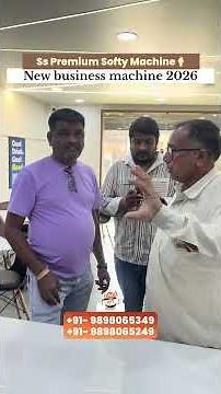 Softy Ice Cream Machine 2026 se shuru kare high profit ice cream business, kam lagat zyada kamai🍦🚀