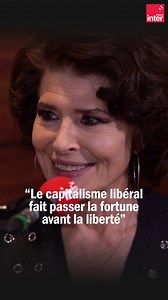 141K views · 2.7K reactions | "On est dans une pensée unique qui fait passer la fortune avant la liberté", affirme Fanny Ardant, au micro de Léa Salamé. ➡️ https://l.franceinter.fr/1TR | France Inter | Facebook