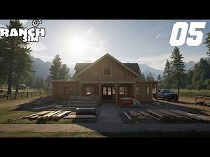 I Built My Own House in Ranch Simulator 🏡🔥 | Full House Build Gameplay