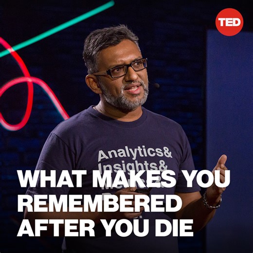 What will people remember most about you when you die? After examining 2,000 obituaries, this entrepreneur discovered how lives well-lived make an impact on all of us: http://t.ted.com/121dmFs | TED