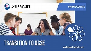 Transition to GCSE is a self-paced online course designed to help...