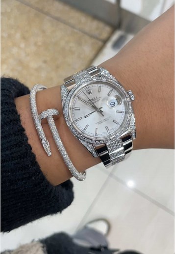 Luxury Ladies Datejust 36mm Watch Collection with BLING