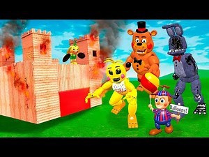 Can the animatronics from FNAF 2 The Movie destroy my bunker? - Garry's Mod