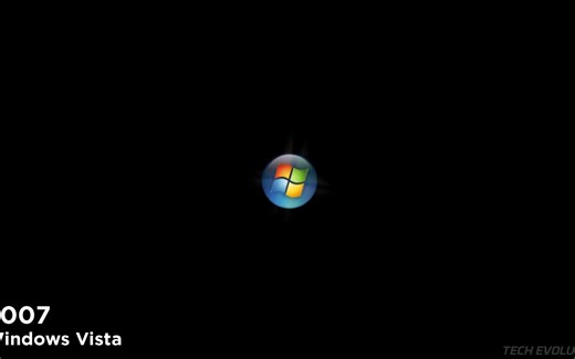 Windows开机画面的演变win3.1~win10 1993~2021 win3.1/95/98/2k/2003/me/xp/vista/7/8/10