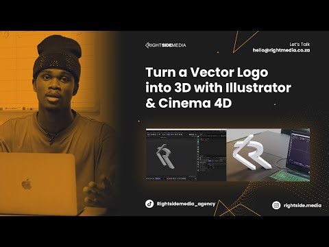 Turn a Vector Logo into 3D with Illustrator & Cinema 4D