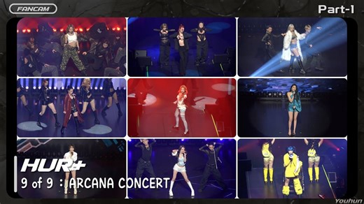 【4K】九人各自Solo演出 \u002F HUR+《9 of 9 : ARCANA CONCER》九人九色专场演唱会 - 2026.02.27 Part-1