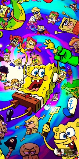 Spongebob Squarepants (2022) Spongebob Hero Teamwork From: Color Fan
