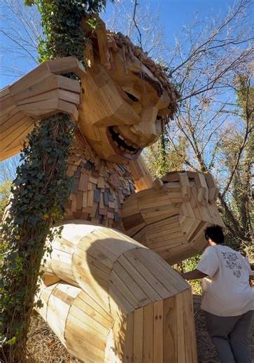 Meet Little Sally, the tiniest troublemaker hiding out in High Point, North Carolina - standing proudly at a whopping