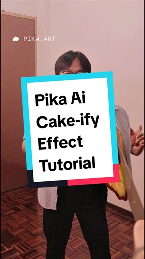 Transform Objects with Pika Ai Cake Cutting Effect