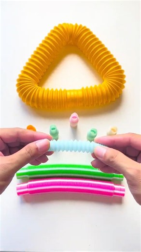 Relaxing MINI Style and Creating ASMR Sound POP-TUBE #satisfyingvideos #relaxing #oddasmr #poptubes