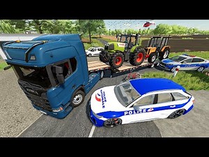 Worker steals tractors from the Farm & police arrest him | Farming Simulator 22 RolePlay