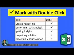 VBA - Check Mark in Excel with Double Click