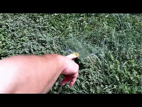 How to adjust rainbird sprinkler head - Sprinkler Repair