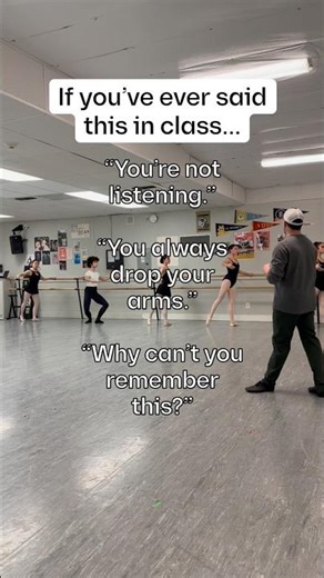 Micro language shifts for student progress #balletclass