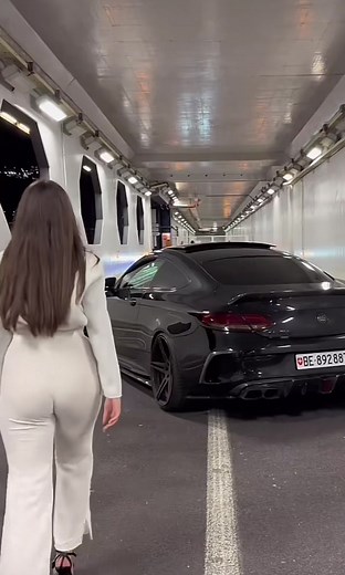 Mercedes AMG C63S Coupe Brabus Tuning for Women