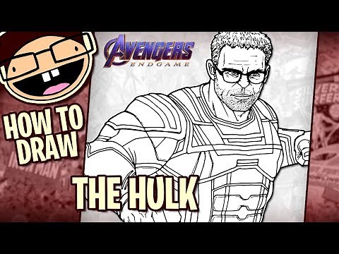 How to Draw THE HULK (Avengers: Endgame) | Narrated Easy Step-by-Step Tutorial
