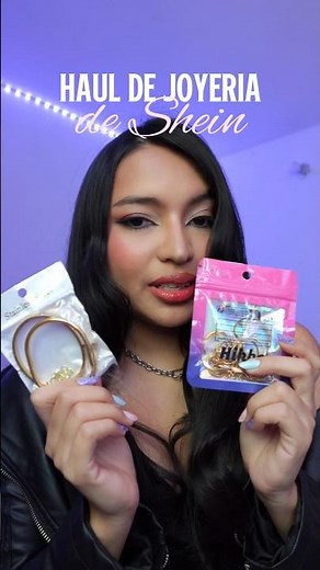 Haul de joyeria de Shein ✨️ #haul #joyeria #Sheinhaul #Unboxing #shein #100k #shorts #shortvideo