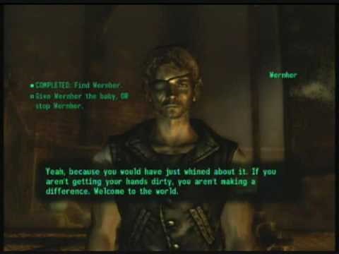 Fallout 3 The Pitt Walkthrough - Free Labor, Side With Wernher
