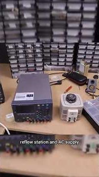 Main tools for any electronics workshop