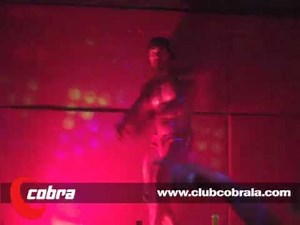 Muscle GoGo Dancer Takes Center Stage