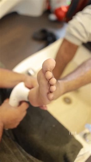 fair salon on Instagram: "FAIRSALON MENS PEDICURE"
