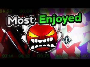 The Most Enjoyed Extreme Demons in Geometry Dash