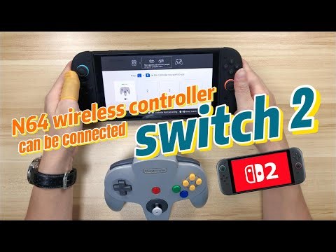 How to Connect N64 Wireless Controller to Switch 2 !!