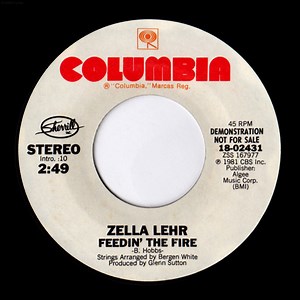 Zella Lehr - Feedin' The Fire
