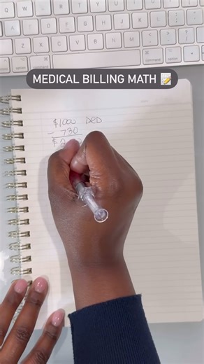 Quiana l Medical Billing Expert & Educator on Instagram: "Confused by medical billing math calculations? 🤔 Let me break it down step-by-step for you. 👩🏾‍🏫 Learn the essential skills you need to succeed. Enroll in my training program today! 👩🏾‍💻 #MedicalBilling #MedicalCoding #AskTheBiller"