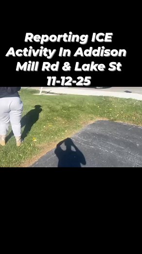 12K views · 129 reactions | Reporting ICE Activity In Addison Mill Rd & Lake St 11-12-25 #fyp #immigration #ICE #chicago #shorts #addison | GMVPod | Facebook