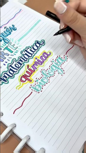 ⚠️⭐️ EASY AND BEAUTIFUL HEADINGS | Title Ideas for Notebooks #headings #notebook #organizednotebook