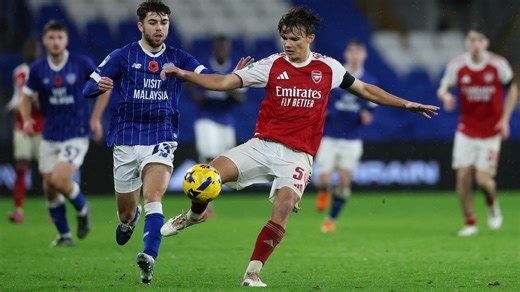 U21s highlights: Cardiff City 3-1 Arsenal