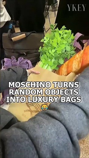Moschino Turns Random Objects Into Luxury Bags 😂