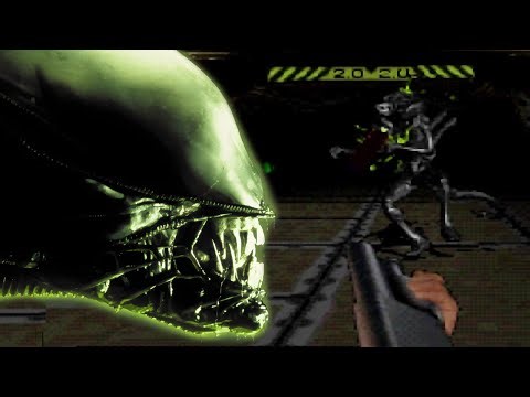 Alien Trilogy 1996 Gameplay PS1 Playstation HD