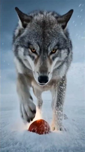 A Lonely Wolf Found Hope in the Snow ❄️🐺 | A Short Story That Will Touch Your Heart #emotional