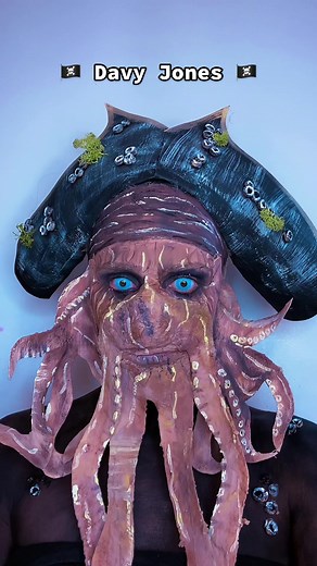 Pirates of the Caribbean Davy Jones Makeup Tutorial